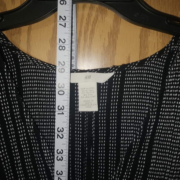 H&M XL \ XXL DRAWSTRING-DETAIL KAFTAN DRESS - Picture 5 of 6